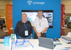 Lineage Logistics' Ken Burke and Paul Scott said they are pleased with the amount of visitors and level of interest describing it as the best show ever.
